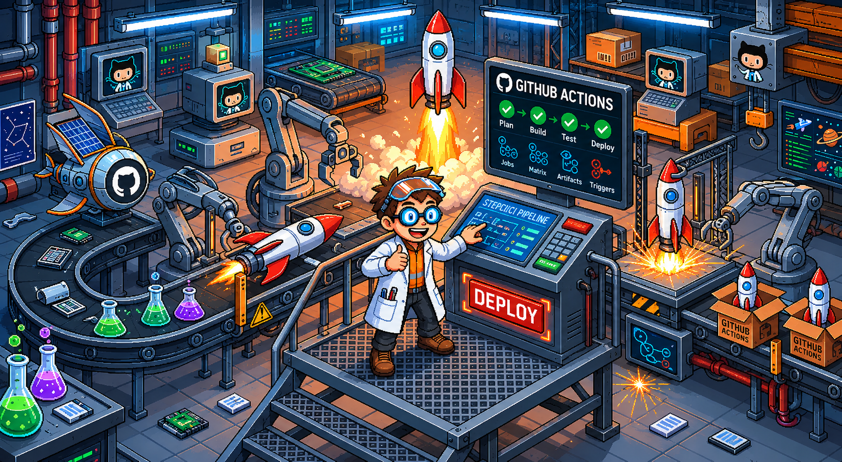 Github Action Adventure