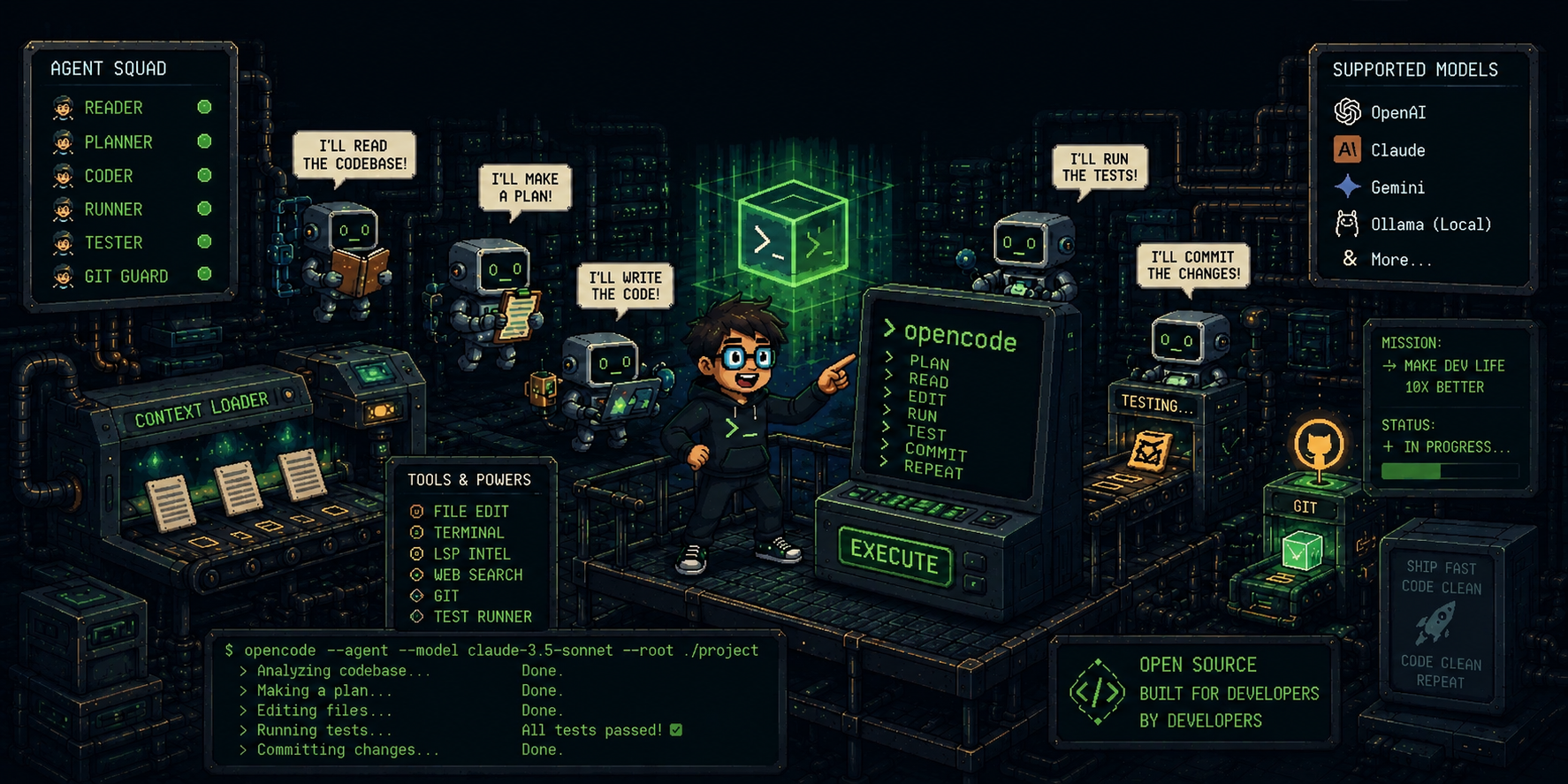 Opencode Adventure
